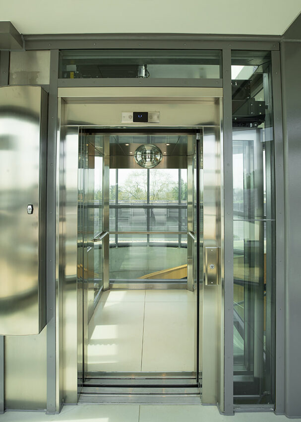 Lift Installation Oxford, dickson Poon university of oxford china centre building, lift interior