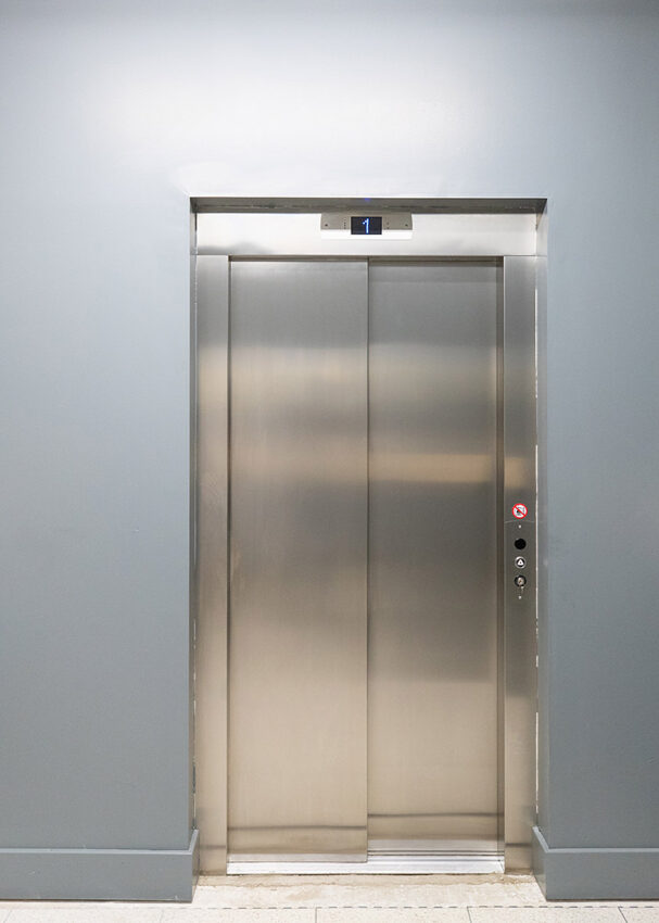 Lift Installation derbyshire for Boyes Department store matlock, lift doors