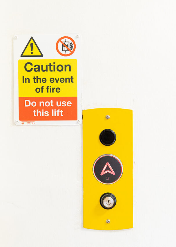 Lift Installation Israel Seiff manchester, lift landing call button