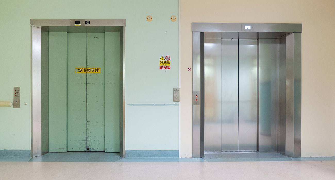 Lift Installation Maternity unit nottingham city hospital
