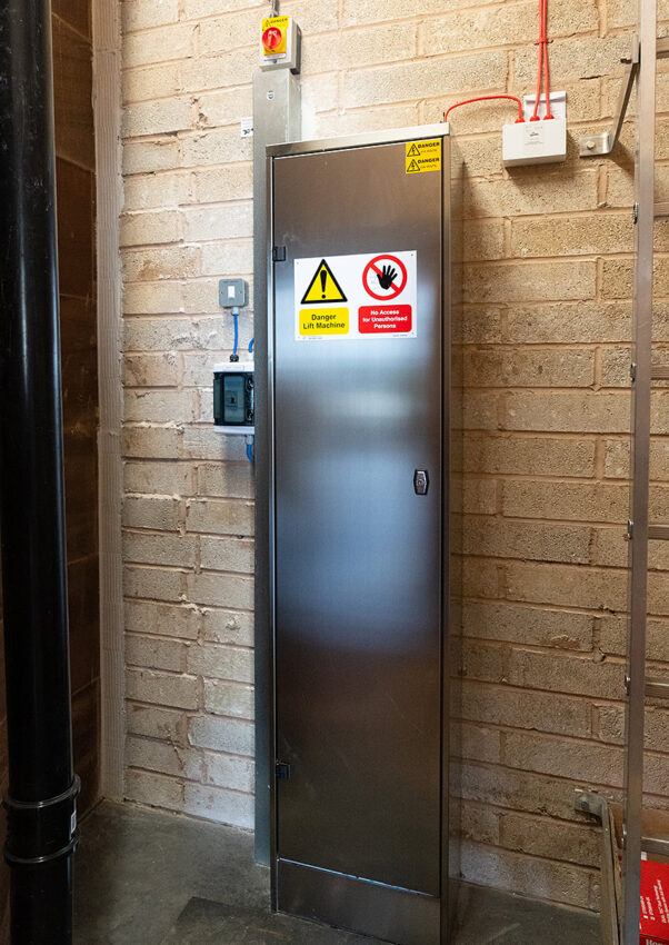lift installation coventry cathedral installed by MV Lifts
