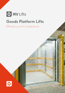 Goods lift brochure Morris Vermaport lifts.