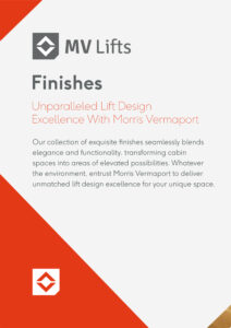 morris vermaport lift company finishes brochure