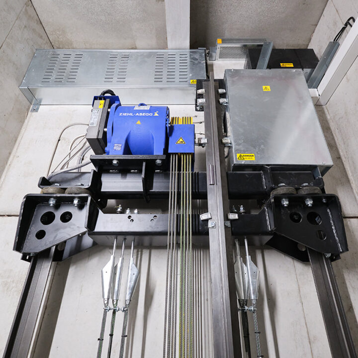 Lift Motor Installation Worcester University