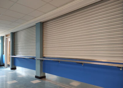 Commercial Roller Shutter Doors on a shop front